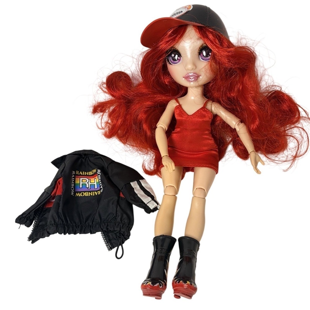 Rainbow‎ High RUBY ANDERSON Doll Red Hair Flaming Boots Outfit Hat Jacket 2019